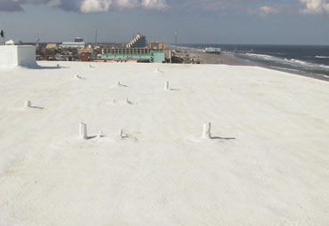 Cool roof coatings in Juno